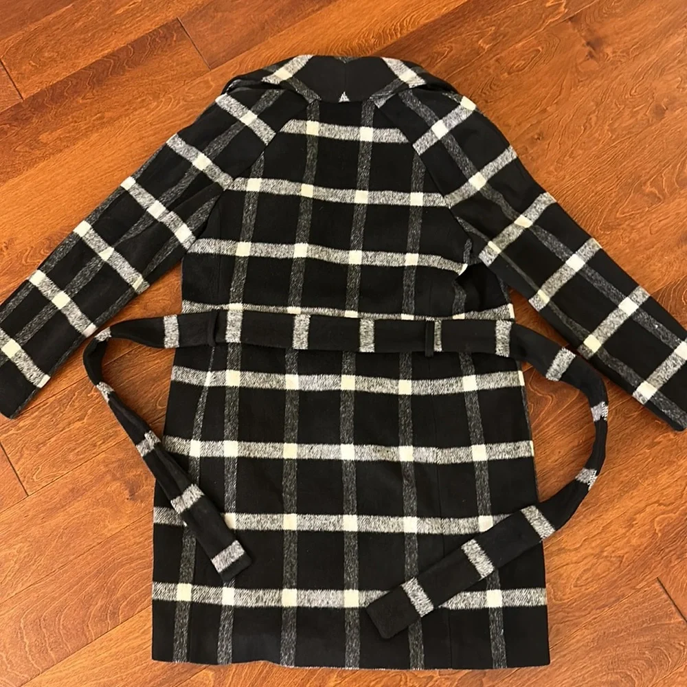 Ann Taylor • Draped Collar Wrap Coat  NEW - Picture 6 of 7